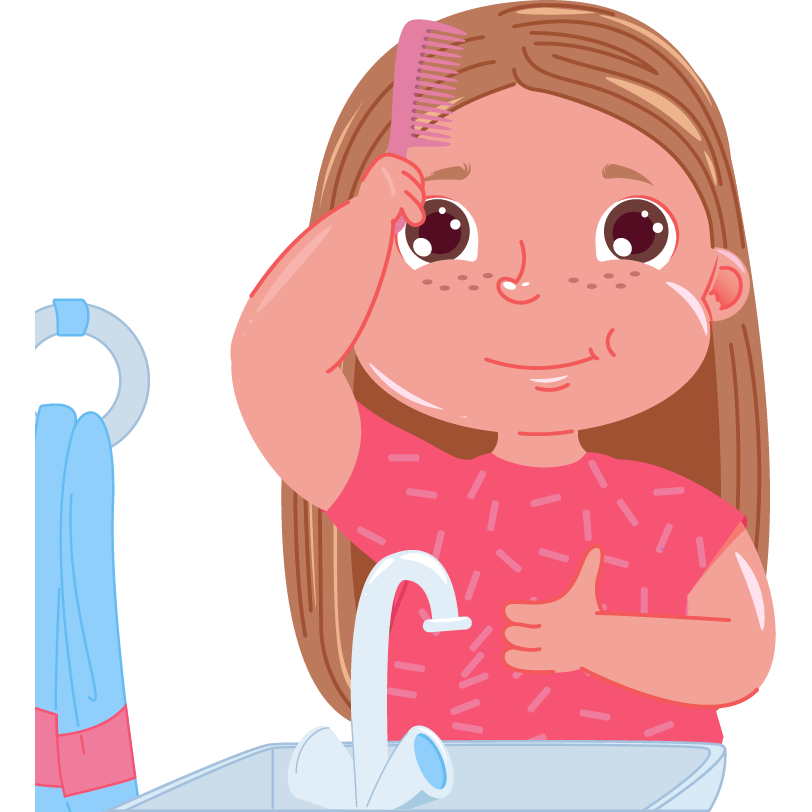 brush my hair